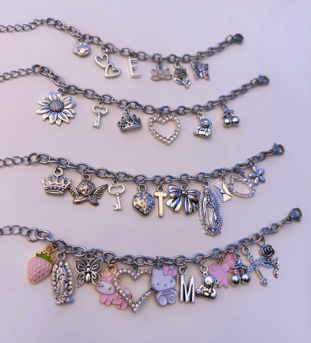 Build your own charm bracelet