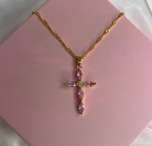 icy pink cross