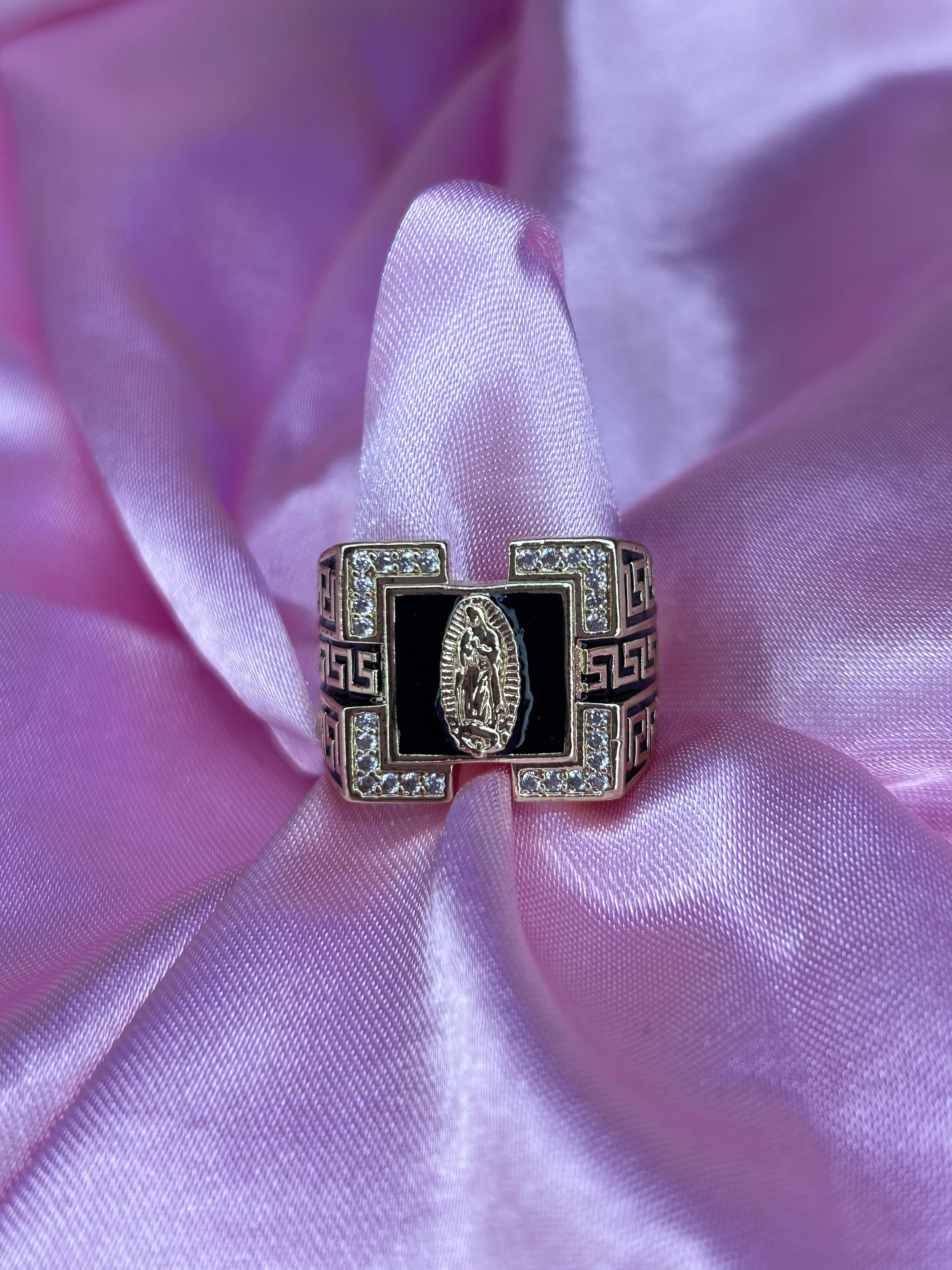 men’s square virgen ring adjustable