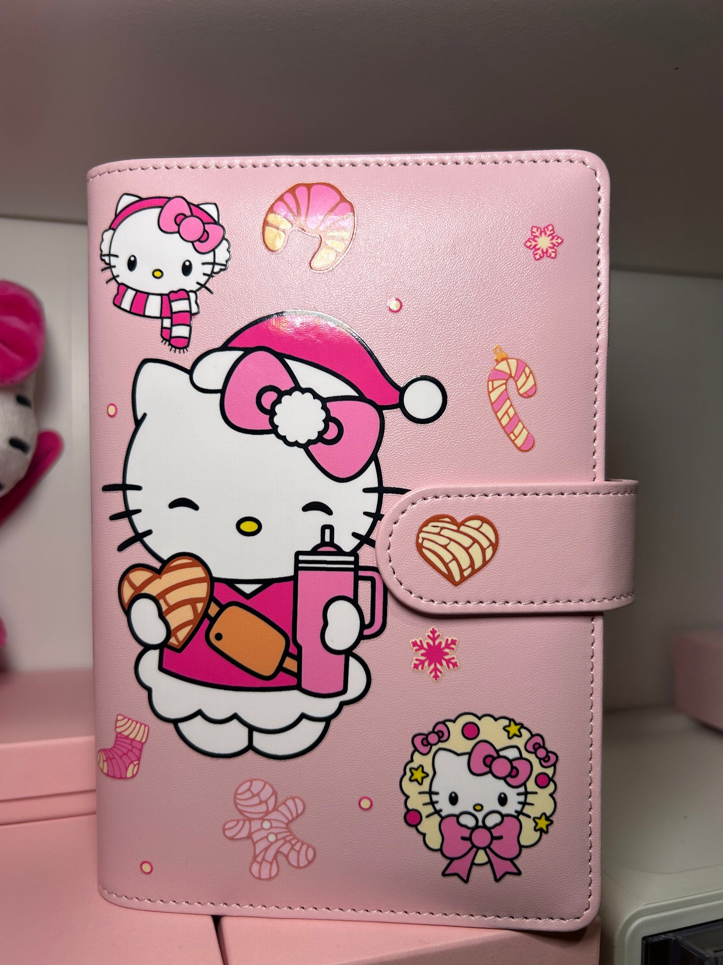 christmas hello kitty budget binder