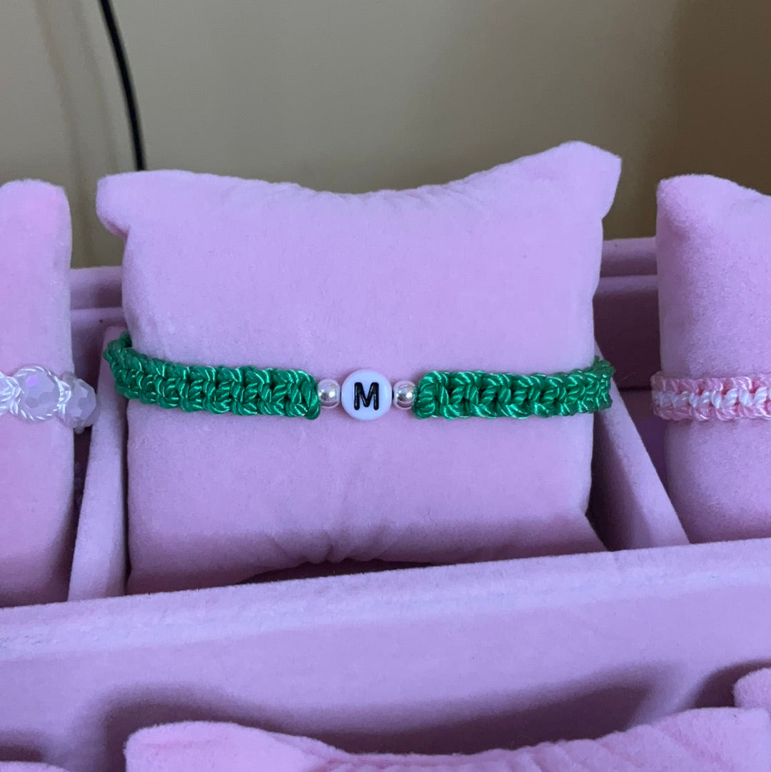 Initial bracelet