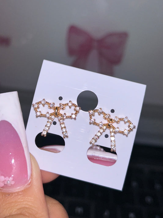 coquette earrings 🎀