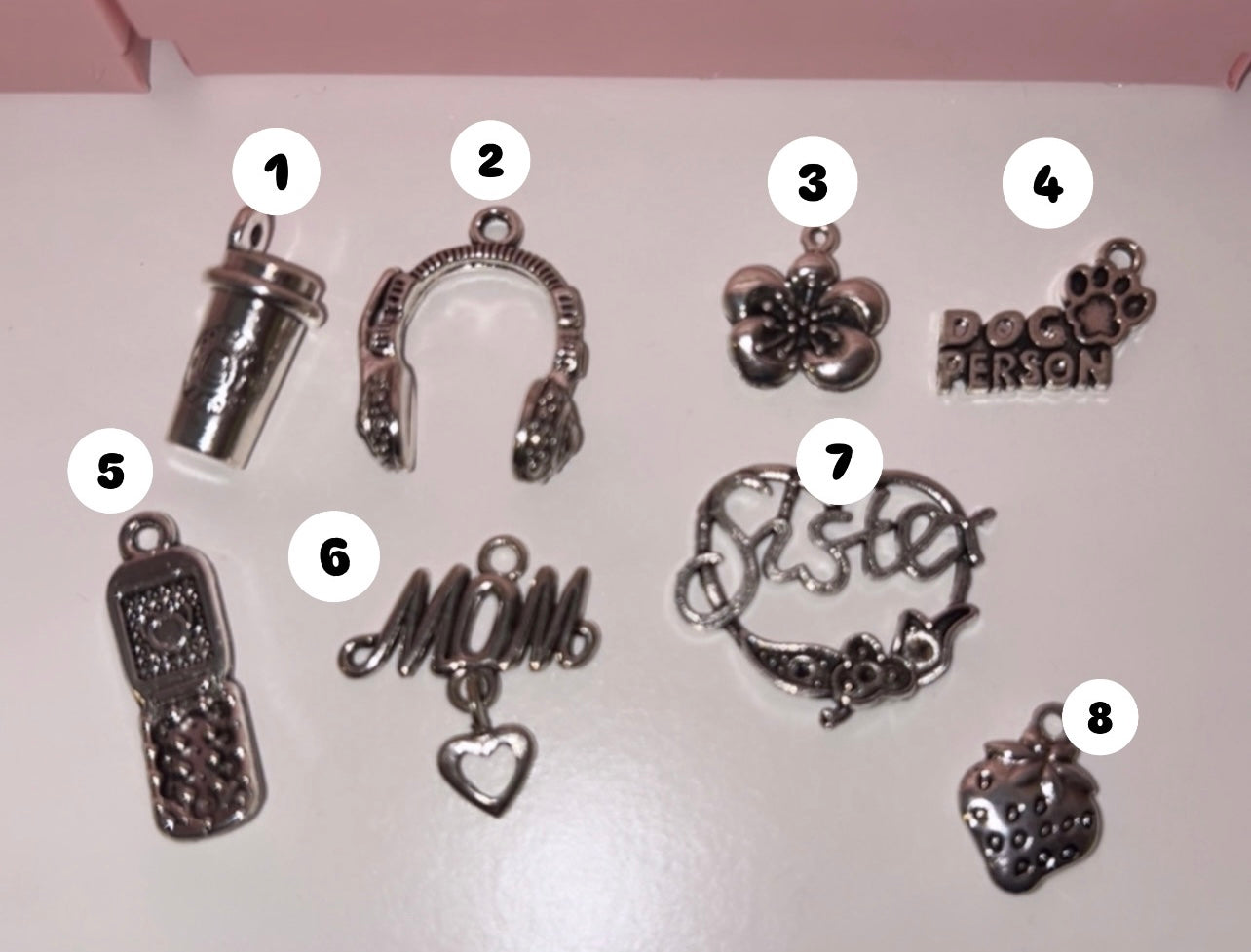 New silver charms