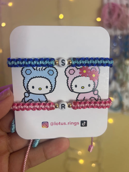 dear daniel n hello kitty bracelet set