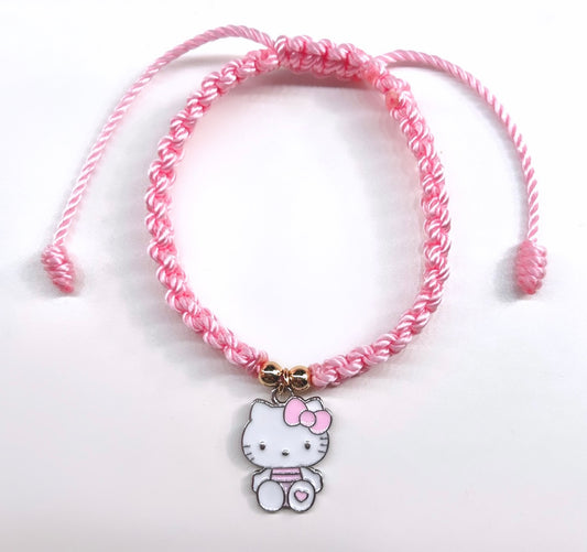 pink hk bracelet