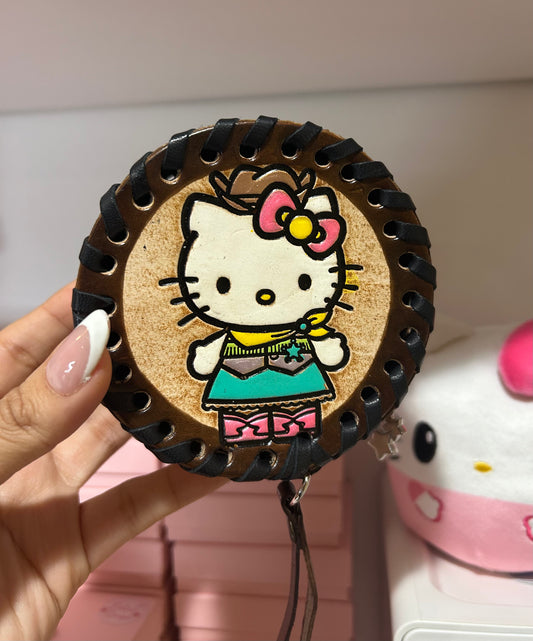 Leather Hello Kitty Coin purse