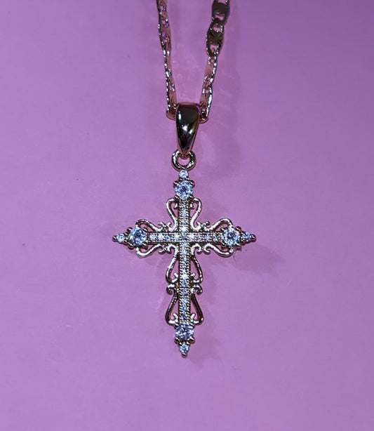 Catarina Cross Necklace