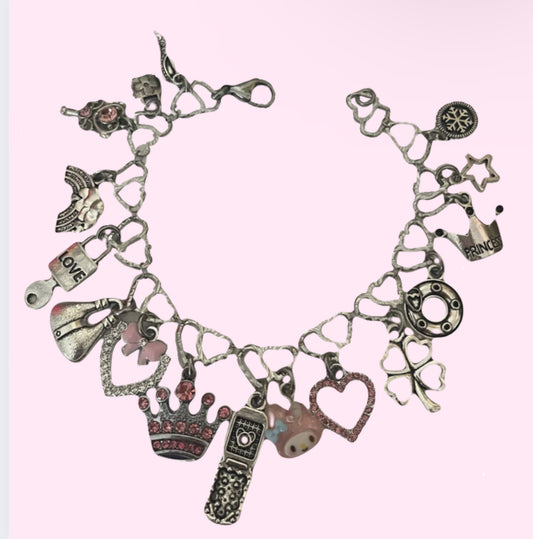 My Melody Valentines Charm Bracelet