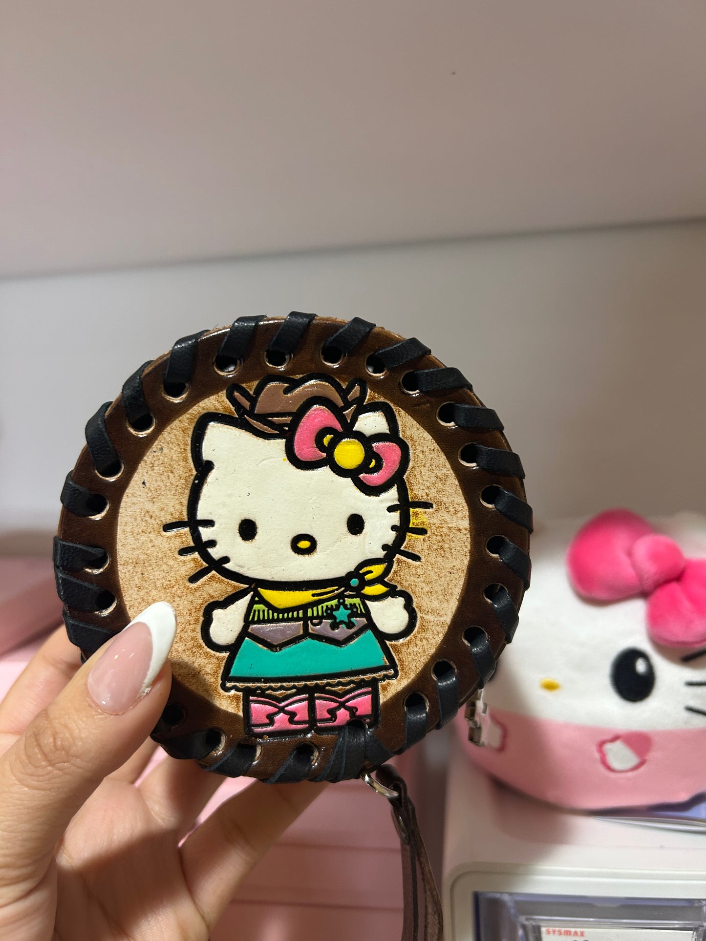 Leather Hello Kitty Coin purse