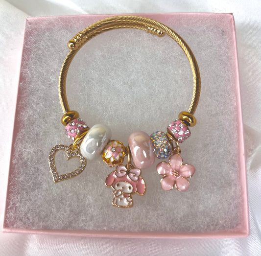 my melody charm bracelet